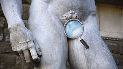 Even the penis size of Michelangelo's David has been judged; many have wondered why classical male statues have what they believe to be such “small” members.
