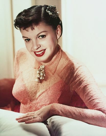 Judy Garland, one of Hollywood's first nuclear smiles.