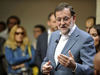 Spanish Prime Minister Mariano Rajoy, pictured last week at a PP event. 