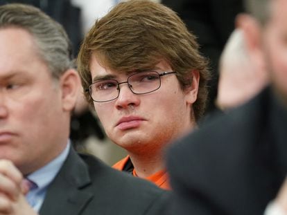 Payton Gendron in Erie County court, Buffalo, N.Y., Feb 15, 2023.