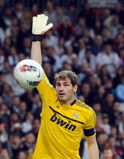 Real Madrid's goalkeeper and captain Iker Casillas.