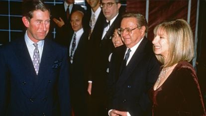 Príncipe Carlos y Barbra Streisand