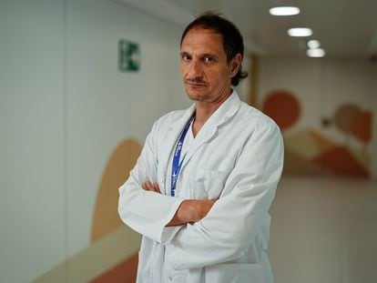 Marc Ferrer, head of psychiatric hospitalization at the Vall d’Hebron hospital, in Barcelona.