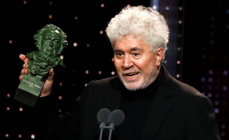 Director Pedro Almodóvar at the Goya Awards.
