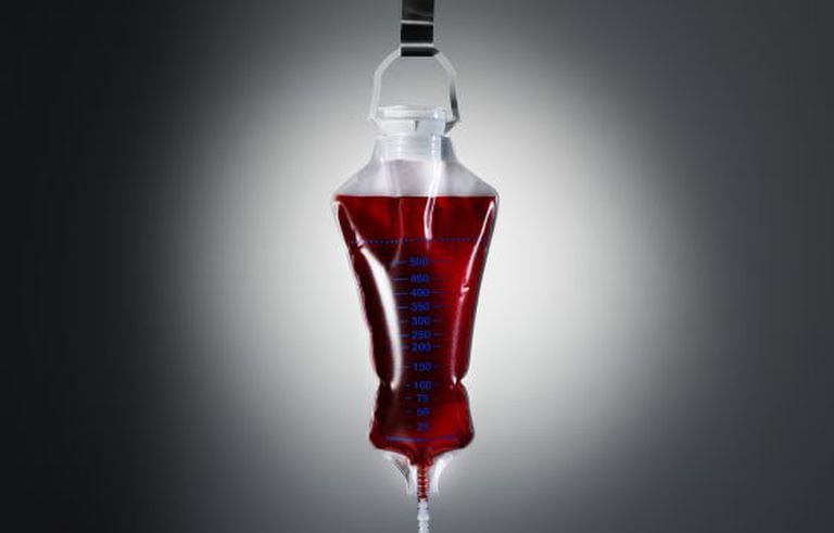 A liquid biopsy looks for signs of gene mutation.