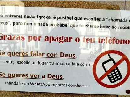 “If you want to see God, send him a WhatsApp while you’re driving”