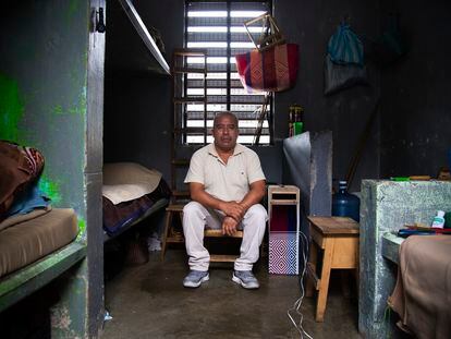 Pablo López Alavez at the Villa de Etla Social Reintegration Center, in the Mexican state of Oaxaca