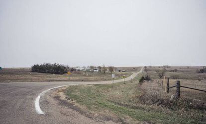 The outskirts of Lebanon, Kansas.