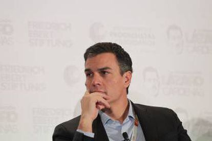 Pedro Sánchez resigned as secretary general of the Spanish Socialists after losing a critical vote on October 1.