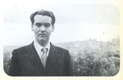 Federico García Lorca, photographed in the 1930s by French writer Marcelle Auclair.
