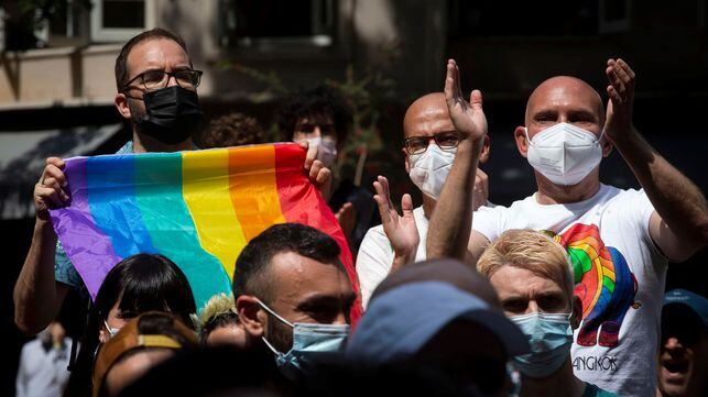 A demonstration against homophobia in Barcelona on June 5.