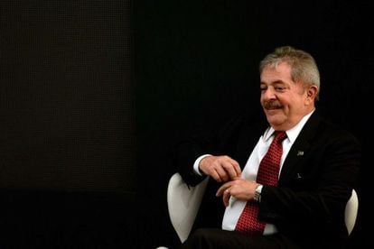Former Brazilian President Luis In&aacute;cio Lula da Silva, pictured at a recent ceremony in Brasilia.