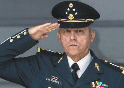 National Defense Secretary Salvador Cienfuegos.