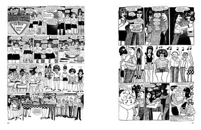 A Double page spread of 'Querido Callo' [Dear Callus], by Aline Kominsky-Crumb, published by Reservoir Books. 