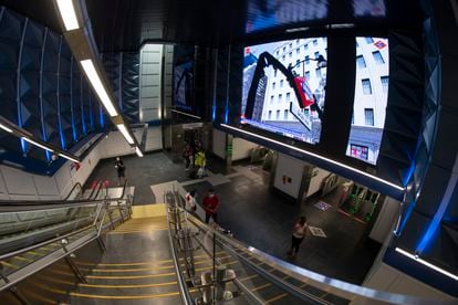 La nueva estación de metro de Gran Vía, en Madrid