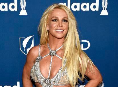 Britney Spears at the GLAAD Media Awards in Beverly Hills, California, in 2018.