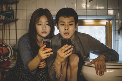 A still from Bong Joon-ho’s ‘Parasite,’ which made ‘Sight & Sound’s’ top 100 list