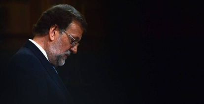 Mariano Rajoy on Wednesday in Congress.