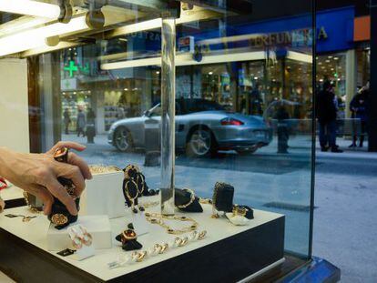 A jewelry store in Andorra la Vella.