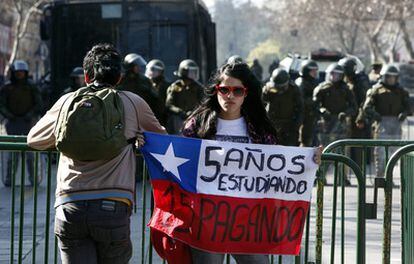 Students in Chile have been protesting for two months to demand improvements to education.