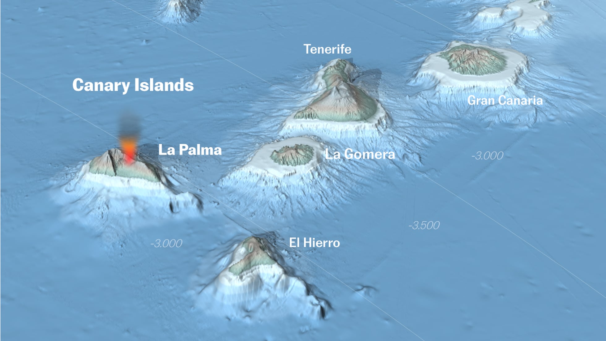 eksekverbar Fredag fjende The underwater 'hotspot' feeding La Palma's volcano will create new islands  | Science & Tech | EL PAÍS English