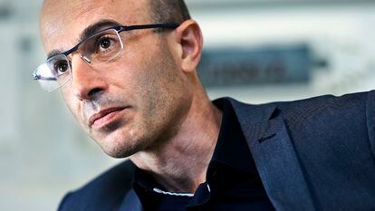 Yuval Noah Harari, at the Ateneo de Madrid, where he took part in the Global Youth Leadership Forum last May.