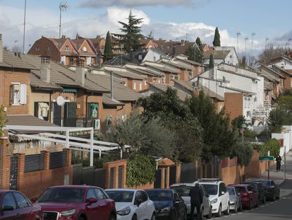 Houses in Pozuelo de Alarcón in the Madrid region.
