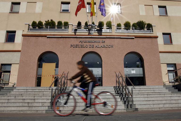 The town hall in Pozuelo de Alarcón, the Spanish municipality with the highest average household income.