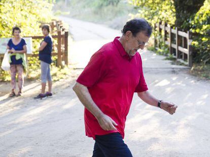 Mariano Rajoy takes a summer break.
