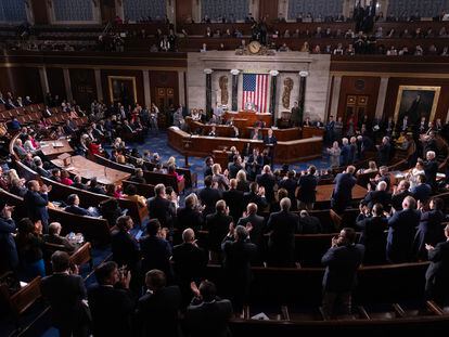 The House of Representatives, during last Friday's session, in which Jim Jordan's candidacy was defeated for the third time.