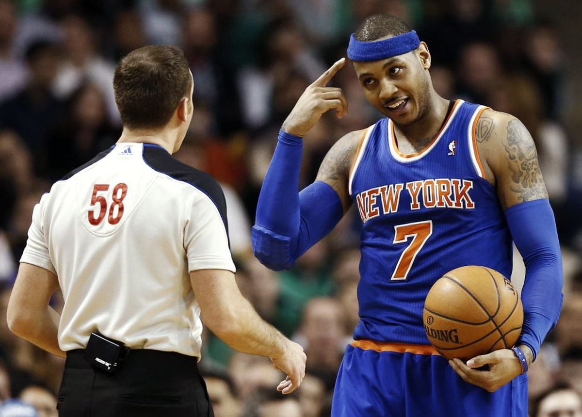 Carmelo Anthony makes Knicks history