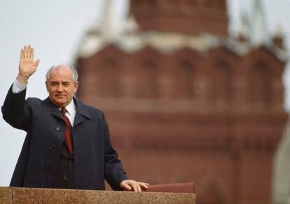 Mikhail Gorbachev in 1989. 