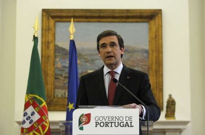Portuguese Prime Minister Pedro Passos Coelho.