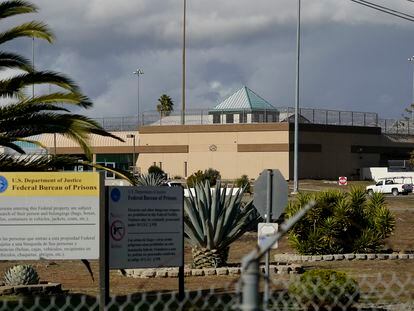 The Federal Correctional Institution stands in Dublin, Calif., on Dec. 5, 2022.