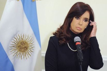 Argentinean President Cristina Fern&aacute;ndez.