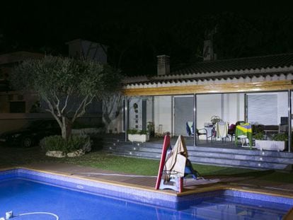 The house in Castelldefels in which the victims were killed by their father.