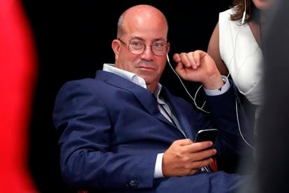 Jeff Zucker, who has resigned as president of CNN Worldwide, at the Fox Theatre in Detroit on July 30, 2019.
