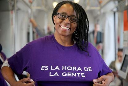 Rita Bosaho is top of the list for Alicante province for emerging party Podemos.