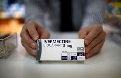 A box of ivermectin in a file photo.