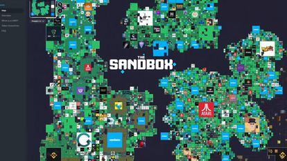 Anunciando el juego de criptomonedas The Sandbox.