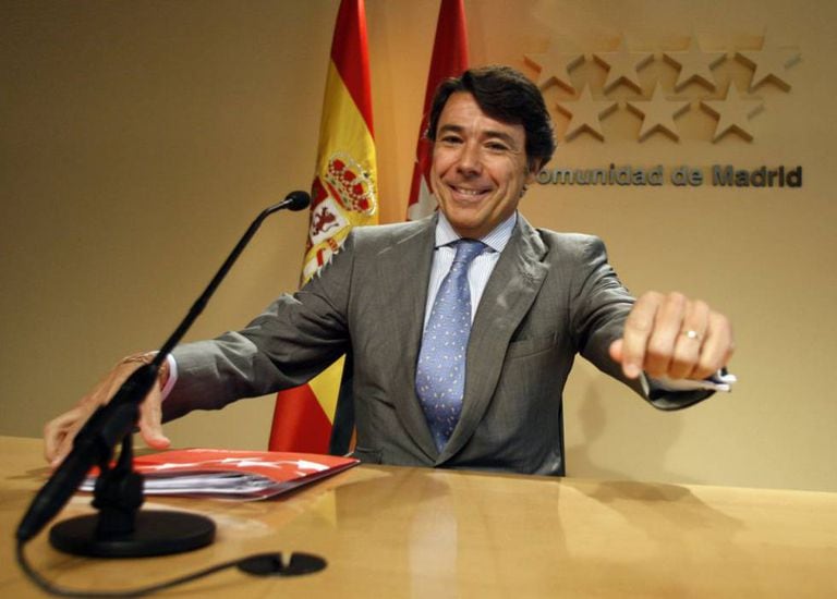 Former Madrid premier Ignacio González in a file photo.