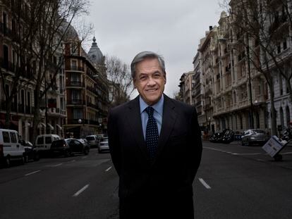 Former president of Chile Sebastian Piñera in Madrid in 2016.