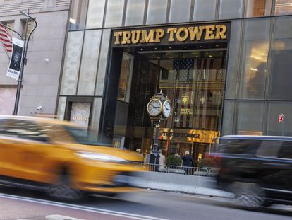 Trump Tower on Fifth Avenue in New York, one of the properties whose value was inflated to obtain credit advantages, on February 16.