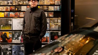 Stephen Lironi, photographed in the record store Sister Ray, near his newest restaurant, Maresco.