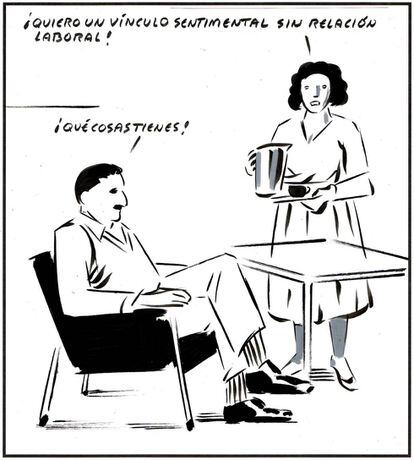“I want a romantic relationship without a work relationship!” “What an idea!”