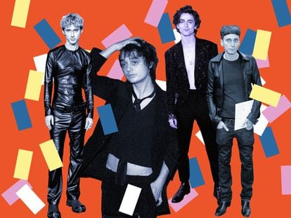 Troye Sivan, Pete Doherty, Timothee Chalamet and Hedi Slimane: four men who have flaunted a thinner-than-normal physique.