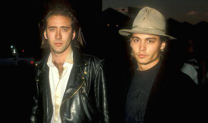 Nicolas Cage and Johnny Depp.