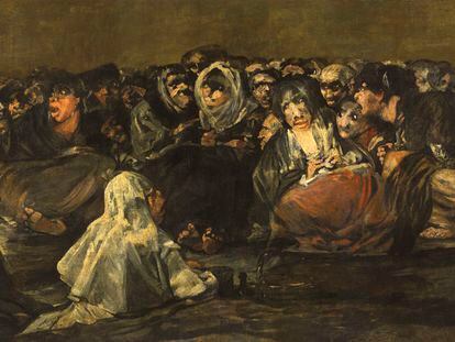 'Witches' Sabbath or The Great He-Goat,' by Francisco Goya.