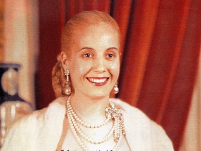 Eva Perón in a file image.