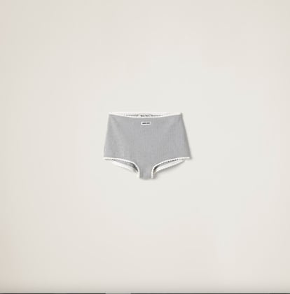 Boyshorts panties by Miu Miu. 